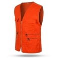 thumbnail image 2 of Gilet Utilitaire Multi-Poches pour Hommes Camping Pêche Randonnée, 2 of 3