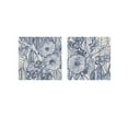 thumbnail image 1 of Great Art Now Indigo Leaves And Florals by Marietta Cohen 2 Piece Print Art Set Each 12"W x 12"H, 1 of 3