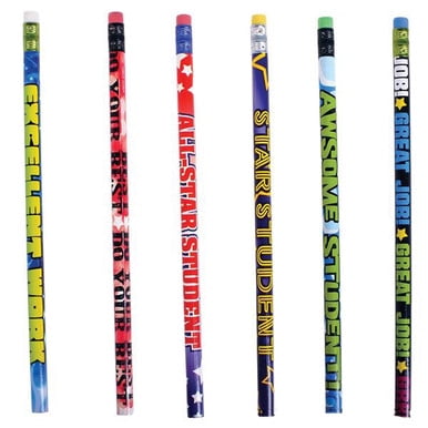 Motivational Pencils - 144 per pack