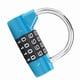 thumbnail image 1 of 4 Dígitos del Dial, Candado, Maleta de Vije, Casillero de Gimnasio, Imbracatura, Cinturón de Seguidad, Combinación de Código, Bloqueo de Contraseña de Seguidad, Plata, 1 of 7