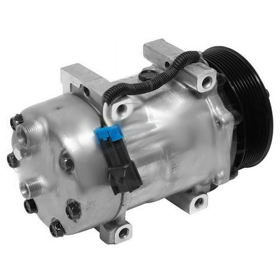 A/C Compressor - Compatible with 2004 - 2013, 2015 - 2018 Ford F-750 2005 2006 2007 2008 2009 2010 2011 2012 2016 2017