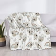 thumbnail image 3 of Uemuo Cartoon Koala Printed Throw Blanket for Couch, Fluffy Fuzzy Blankets for Bed, Sofa, Cozy Flannel Faux Fur Blanket-40"x30", 3 of 6