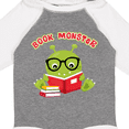 thumbnail image 4 of Inktastic Book Monster Boy Boys or Girls Long Sleeve Baby Bodysuit, 4 of 5