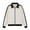 White, variant on HBGVBA Men's Track Jacket, Stand Collar Full‑Zip Color Blocked Sport Coat, Contrast Stripe Ribbed Cuff Outerwear for Gym Running Daily Casual Wear