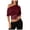 Wine, variant on Women's Summer Sleeve Off Shoulder Lace Top Asymmetrical Dolman Tee Boat Neck T Shirt (Wine, M)