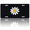 Daisy, variant on 1 Pcs 2D Flat License Plate Covers & Frames, Poppy Flowers For Decorative Front, Waterproof For Decoration Aluminum License Plate Covers & Frames Cover For Men Women, 12" X 6"