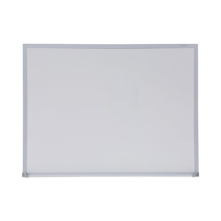 Universal UNV43622 24 in. x 18 in. Melamine Dry Erase Board with Anodized Aluminum Frame - White Surface