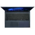 thumbnail image 4 of Dynabook Toshiba Tecra A50-K1530 - Intel Core i5 - 1240P / up to 4.4 GHz - Win 10 Pro - Intel Iris Xe Graphics - 8 GB RAM - 256 GB SSD NVMe - 15.6" 1366 x 768 (HD) - Gigabit Ethernet - Wi-Fi 6E - mystic blue wave, 4 of 4