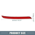 thumbnail image 4 of Reflector trasero izquierdo de automóvil Unique Bargains No.A1668200074 para Mercedes-Benz ML350 2012-2015 Plástico Rojo, 4 of 6