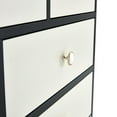 thumbnail image 3 of D&N 9-Drawer MDF Dresser, Black, 13.78 x 39.37 x 31.5 Inches, 3 of 5