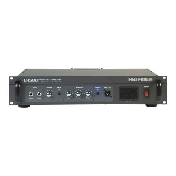 Hartke 500 Watt Bass Head Amplifier - HALH500
