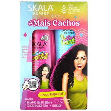 Skala Mais Cachos Shampoo & Conditioner Kit