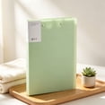 thumbnail image 5 of Punchless Clamp Binder, Ringless Binder Holds 100 Letter Size Pages, Documents, Folders for Documents,Folder with Double Metal Clips for Home or Office, 5 of 7