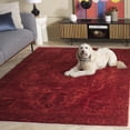 thumbnail image 3 of SAFAVIEH Vintage Overdye Ophelia Solid Area Rug, Red, 9' x 12', 3 of 11