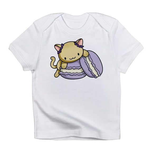 CafePress - Macaron Kitty Infant T Shirt - Infant T-Shirt
