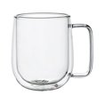 thumbnail image 2 of DEBGFS Liquidation! Tasse à Café en Verre Isolée à Double Paroi, Tasses à Café en Verre à Double Couche avec Poignée, 2 of 9