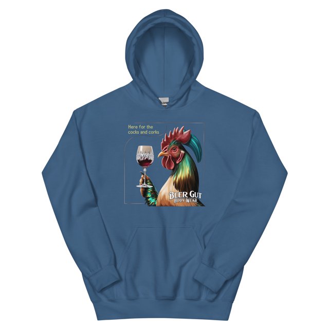 Cocks And Corks #2 Unisex Hoodie