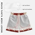thumbnail image 6 of Christmas Snowmans Houses Red Boys Swim Trunks Boardshorts Swimsuit Quick Dry Board Shorts Bathing Suit 2-12T, 6 of 8