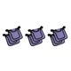 thumbnail image 5 of Methold Pack de 2 sillines de pollo con correas ajustables, tela Oxford, delantal para gallinas, ala trasera de aves, accesorio de protección Violeta 3piezas, 5 of 6