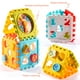 thumbnail image 2 of Rompecabezas De Bloques De Construcción Para Bebés De 0 A 1 Años, Hexaedro A Juego Con Forma De Juguete Con Número, Bloque Cognitivo Gráfico Para Bebés Y Niñas Inevent FN002946-00, 2 of 6