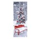 thumbnail image 5 of 77cm 77 cm/90 cm decoración navideña pegatinas de pared 3d muñeco de nieve Santa Claus patrón de árbol de Navidad pegatinas de puerta impermeables, 5 of 5