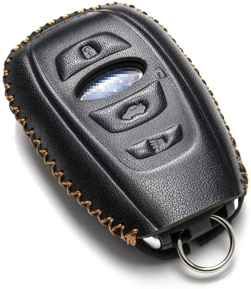 ontto for Subaru Key Fob Cover? Leather Key Case? Full Protection for  Subaru Impreza Forester Legacy Ascent Outback CVT Remote ?Stylish Key