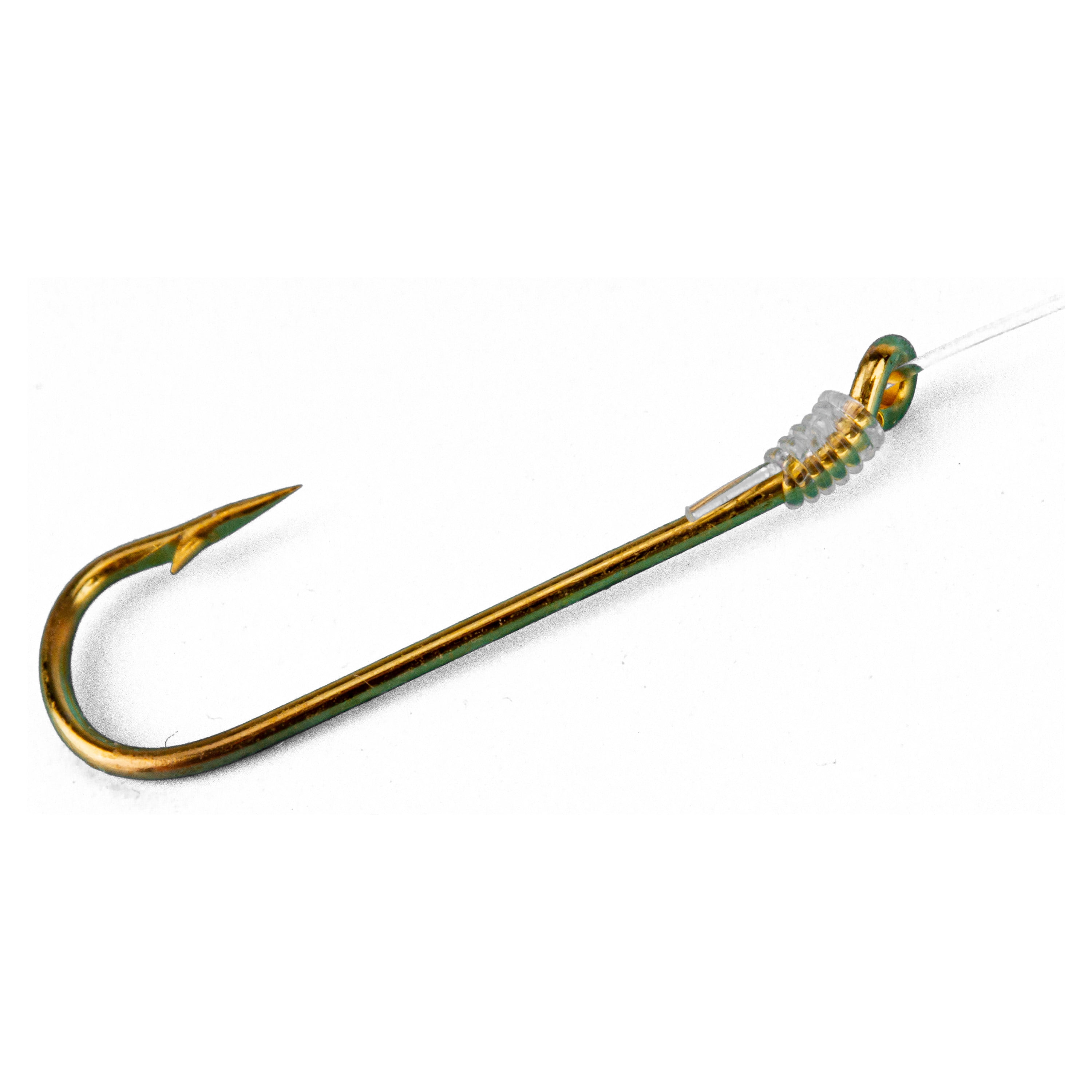 Ozark Trails 8 High-Carbon Steel Aberdeen Hooks 6, 8 Hooks per Package