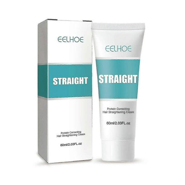 Keratin Protein Correcting Hair Straightening Cream For Deep Curly Treatment Replenish Nutrition Straight Styling High-quality