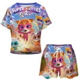 thumbnail image 3 of Super Kitties Women Pajamas Set Loungewear Sleepwear 2 Piece PJ Sets, 3 of 8
