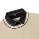 thumbnail image 3 of Blusas y camisas de manga larga con cuello en V para hombre, color liso, moda informal, falso bicapa, cuello abatible, suéter cálido, camisa base, manga larga, parte superior de poliéster para hombre, 3 of 5