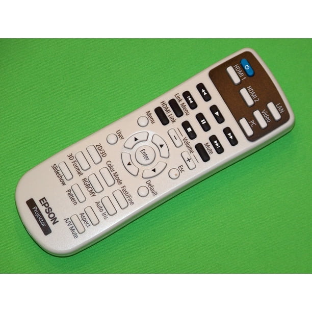 Epson Projector Remote Control PowerLite Home Cinema 2000 & 2030 & EH