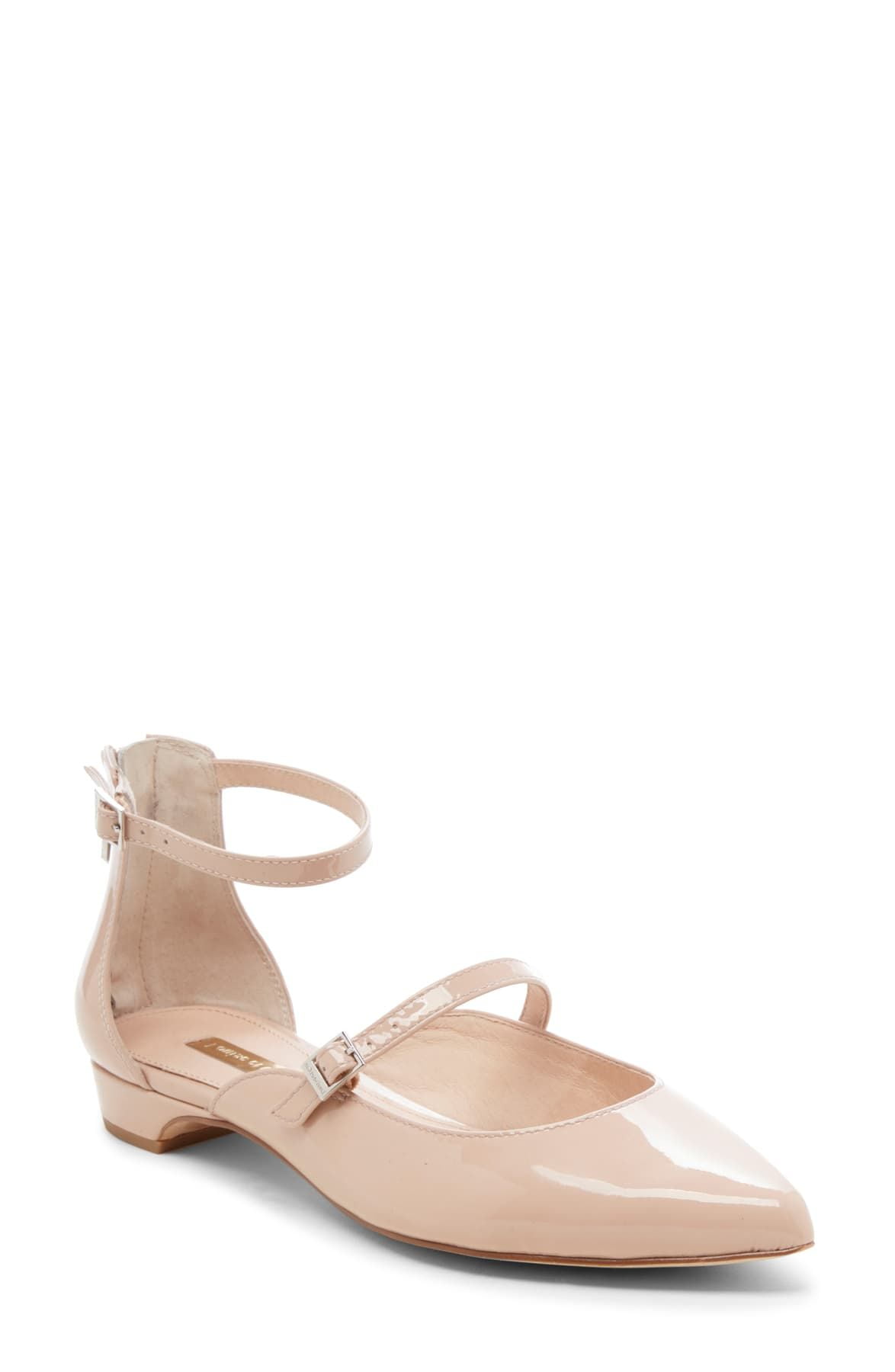 louise et cie claire ankle strap flat