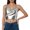 White, variant on Shiny Metallic Crop Camisole Tops for Women Halter Neck Low Back Sparkly Pu Leather Cami Tank Tops Disco Party Clubwear