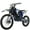 Blue, variant on X-Pro Brand New Titan 250cc Gas Pit Dirt Bike with LED Headlight, 5-Speed Manual Transmission, Electric/Kick Start! Big 21"/18" Wheels!