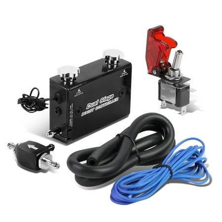 Dual Stage Turbocharger Boost Electronic Controller Kit + Rocket Switch (Best Electronic Boost Controller On The Market)