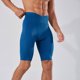 thumbnail image 4 of Pantalones Cortos para Hombre con Cremallera Bolsillos Malla Deportes Correr Pantalones Cortos con Cordón Cintura Elástica, Casual Medio Pantalones Cortos para Uso Diario Al Aire Libre, 4 of 9