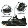 thumbnail image 4 of Stepedia Hiking Water Shoes for Men Wide Toe Box Barefoot Swim Shoes Quick Dry Beach Shoes, Black Size 10, 4 of 6