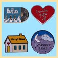 thumbnail image 2 of Insignia de metal de la serie de música Rock and Roll, accesorios de fideos musicales, broches decorativos, colección Tideway, regalo de moda, 2 of 5