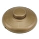 thumbnail image 1 of Interruptor de pedal de lámpara redondo Uxcell, botón momentáneo, nylon dorado 1 pieza, 1 of 5
