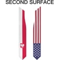 thumbnail image 4 of Poland Mix United States Flag Graduation Stole For International Student Graduate Shawl Sash, 4 of 8