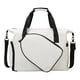thumbnail image 1 of Tota de bolsa de raqueta de pickleball portátil con correa de hombro ajustable extraíble transporte con bolsa deportiva de compartimento de zapatos Beige, 1 of 8