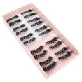 thumbnail image 4 of Pestañas postizas ANGGREK Pestañas profesionales reutilizables gruesas 3D 10 pares, 4 of 8