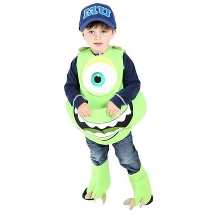 Monsters University Mike Wazowski Candy Catcher Costume with Hat