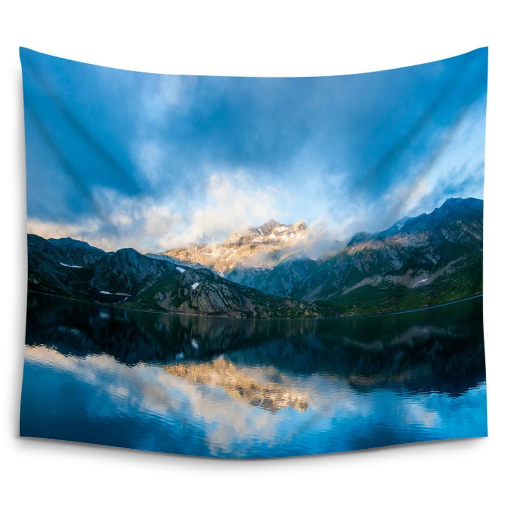 POPCreation Colorado Mountain Landscape Mountains Nature Lake Wall