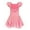 Z_dark Pink, variant on Arshiner Girls Ruffle Sleeve Ballet Dance Dress Crisscross Back Tutu Skirted Leotard
