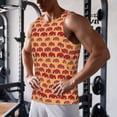 thumbnail image 6 of Haiem Red Cars Men Workout Tank Top Gym Bodybuilding Sleeveless Muscle T Shirts Athletic Tank Breathable Workout Shirt-4X-Large, 6 of 8