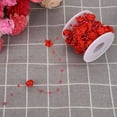 thumbnail image 1 of ZOUSSIQI Rose Beaded Ribbons, 32.8ft/roll Artificial Rose Pearl Wire Beads Fabric Ribbon Beads Chain Ribbon Pearls Flower Trim for Adornment(Red) CA919-27779, 1 of 8