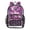 Butterfly Daisy, variant on Large Clear PVC Backpack Heavy Duty See Through Backpack for Adults Work Travel, Bird & Bloom Printed 12L