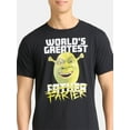 thumbnail image 4 of Shrek Father's Day, Men's & Big Men's Graphic Tee, Sizes XS-5XL, 4 of 5