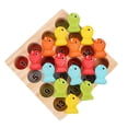 thumbnail image 3 of Juego de juego de pesca magnético de madera | Desarrollo de la motricidad fina | Reconocimiento de letras del alfabeto educativo | Pintura a base de agua segura para madera maciza natural |, 3 of 8